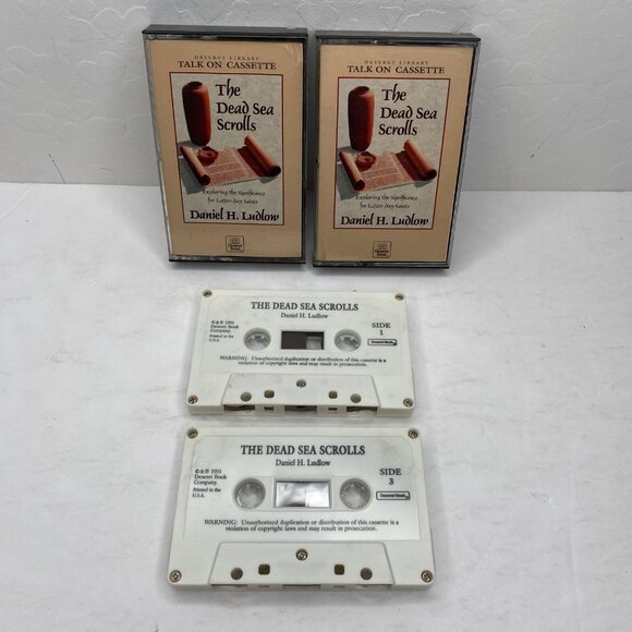 The Dead Sea Scrolls Exploring Significance Talk Set 2 Cassettes Daniel H Ludlow - Picture 3 of 5